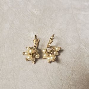 Delicate Pearl Earrings